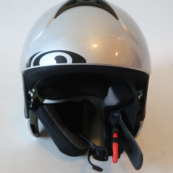 Kids Girls/Boys Salomon Silver/Black Helmet Size S - Picture 2 of 7